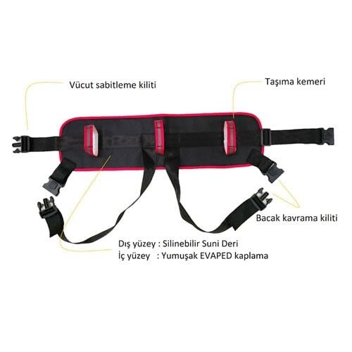 MEDSEY HASTA TAŞIMA KEMERİ