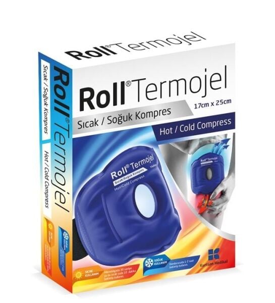 ROLL TERMOJEL SICAK SOĞUK KOMPRES DİZLİK 17CMX25CM 131310