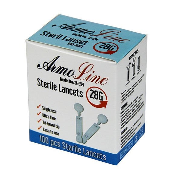 Armoline yassı lanset 100 lük