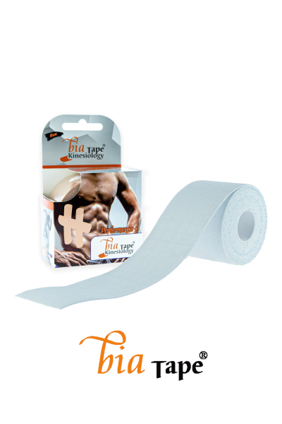 Bia Tape Kinesiology Ağrı Bandı 5cm X 5metre Beyaz