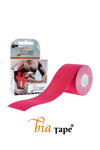 Bia Tape Kinesiology Ağrı Bandı 5cm X 5metre Pembe