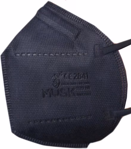 MUSK Maske N95 FFP2 Meltblown Koruyucu Maske 40 Adet (Lacivert)