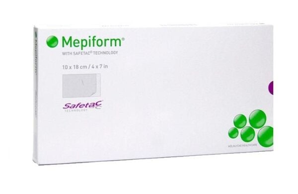 MÖLNLYCKE HEALTH CARE Mepiform Wıth Safetac (yara Izi Giderici) 10x18cm Silikon Jel Bandı Tane Fiyatı293400