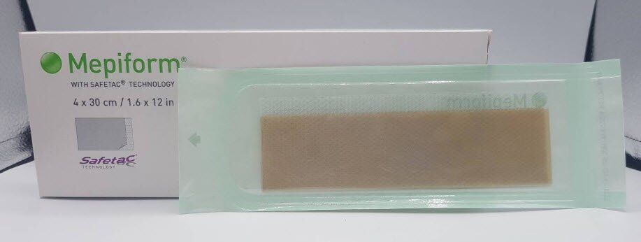 MÖLNLYCKE HEALTH CARE Mepiform Wıth Safetac (yara Izi Giderici) 4*30 Silikon Jel Bandı Tane Fiyatı 293100