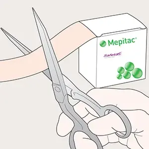 Mepitac 3 M X 2 Cm Yumuşak Silikon Bant(YARA IZİ GİDERİCİ)