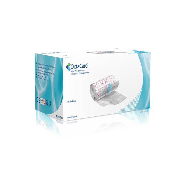 OctaCare  Şeffaf PU Tıbbi Plaster 10CM*10MT