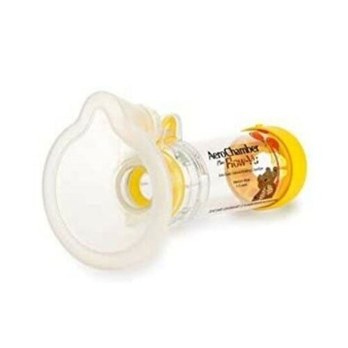 AEROCHAMBER SARI MEDİUM MASKELİ FLOW-VU 1-5 YAŞ
