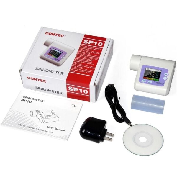 CONTEC SP-10 SPİROMETRE CİHAZI EL TİPİ SP10