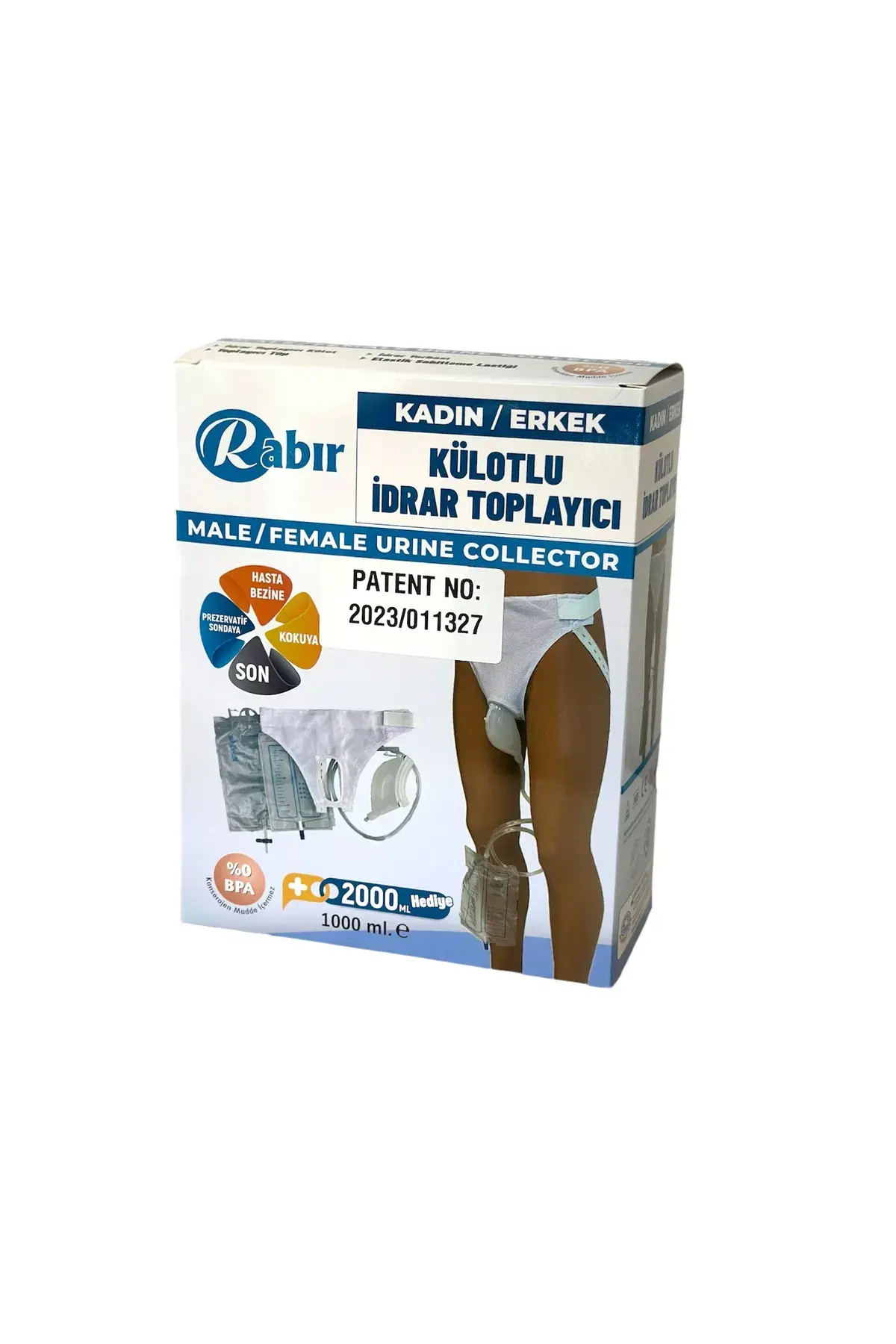 RABIR Külotlu İdrar Toplayıcı  Modeli