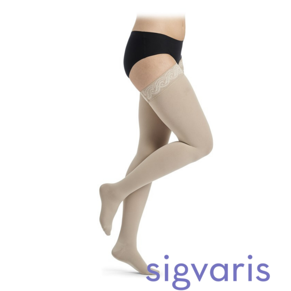 Sigvaris Classical (Topfine Select) Serisi Diz Üstü Varis Çorabı