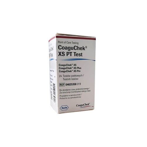 COAGUCHEK XS PT INR ÖLÇÜM 24 TEST ÇUBUĞU INR İNR