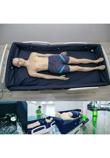 Pratik Hasta Yıkama Seti Yatan Hasta Banyo Seti